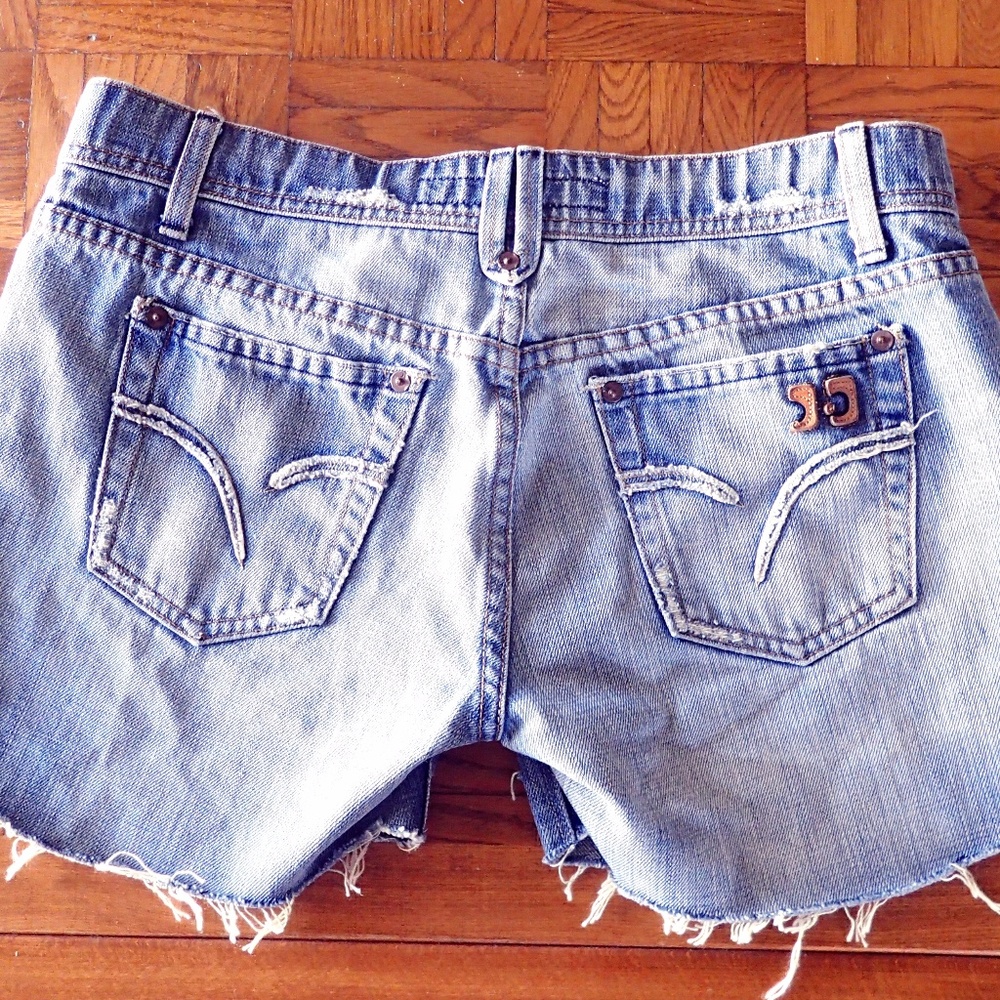 Joe's Jeans Frayed Cut Off Jean Shorts RN#106214